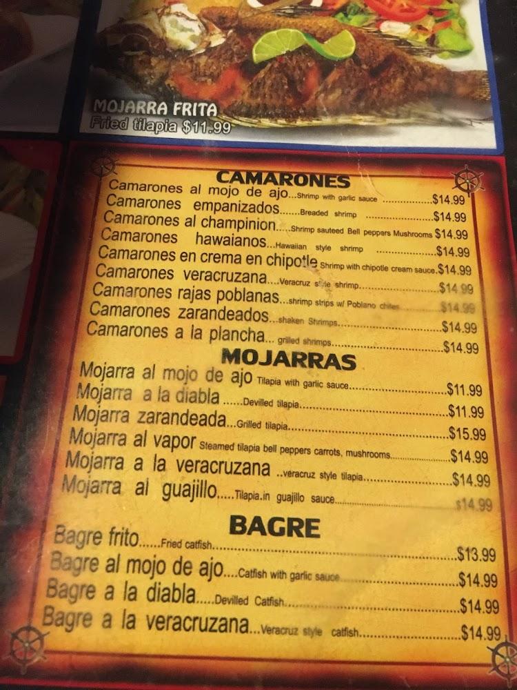 Mariscos Playa De Ixtapa Menu image 2