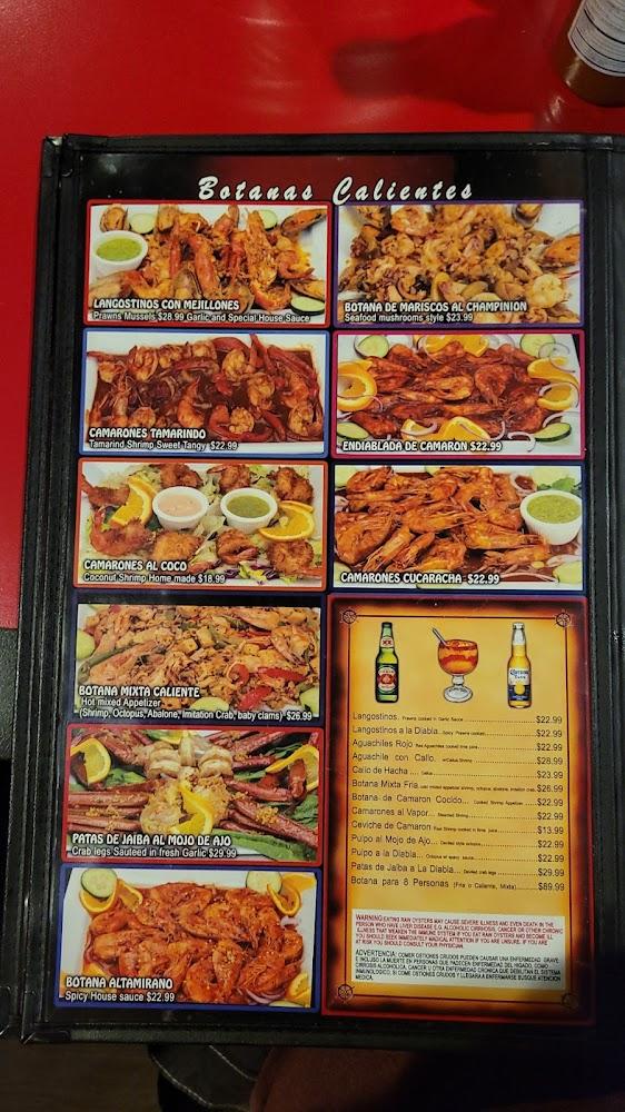Mariscos Playa De Ixtapa Menu image 4